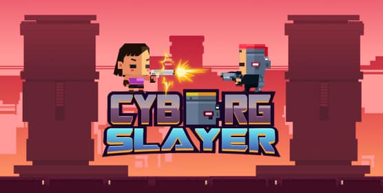 Cyborg Slayer Game Online - s4m bot aim practice roblox